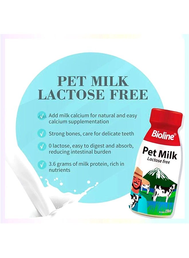 Bioline Pet Milk Lactose Free for Cats And Dogs - 220ml - Image 2