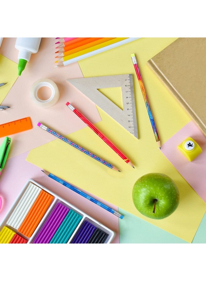 تشينكو مجموعة أقلام الرصاص الخشبية Chinco 25 قطعة مع ممحاة، أقلام رصاص ملونة للأطفال، أقلام رصاص متنوعة ممتعة للكتابة، أقلام رصاص مبتكرة للأطفال، لوازم مدرسية ممتعة للفصول الدراسية، مكافأة للطلاب، هدايا الحفلات - Image 4