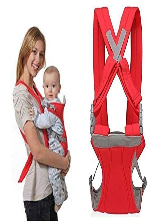 Styxon Baby Carrier Bag/Adjustable Hands Free 3-16 Months Baby/Baby sefty Belt/Child Safety Strip/Baby Sling Carrier Bag/Baby Back Carrier Bag (Multicolor) Front Carry Facing - Image 1