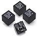 Gseigvee Pack of 4 Car Starter Relays 5pin 12V Accessory Power Waterproof Relay Switch Universal for Most Cars Trucks and Vans Black 2 - Image 2