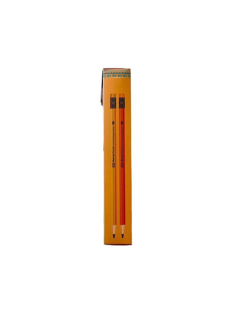 DECO Neon Deco Pencils 24 Pencils  - Image 2