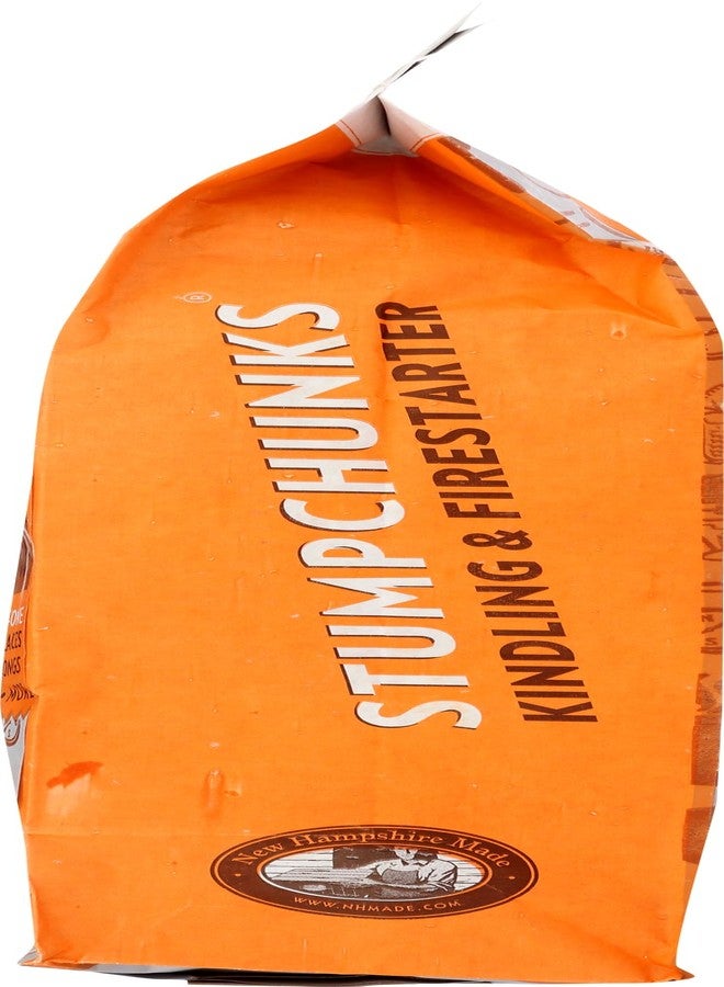 STUMPCHUNKS Stump Chunks: SC-3 0.3 Cu Ft Kindling & Fire Starters - Natural Fire Kindling Wood Sticks & Firewood Starter - Firestarter Sticks from Recycled Tree Stumps - Medium Bag - Image 5