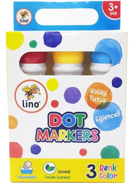 Lino مجموعة من 3Markers قابلة للغسل  - Image 1