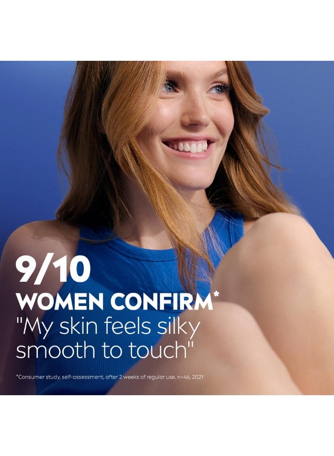 NIVEA Body Lotion for Dry Skin, Smooth Sensation, 48H Moisture, 400ml - Image 3