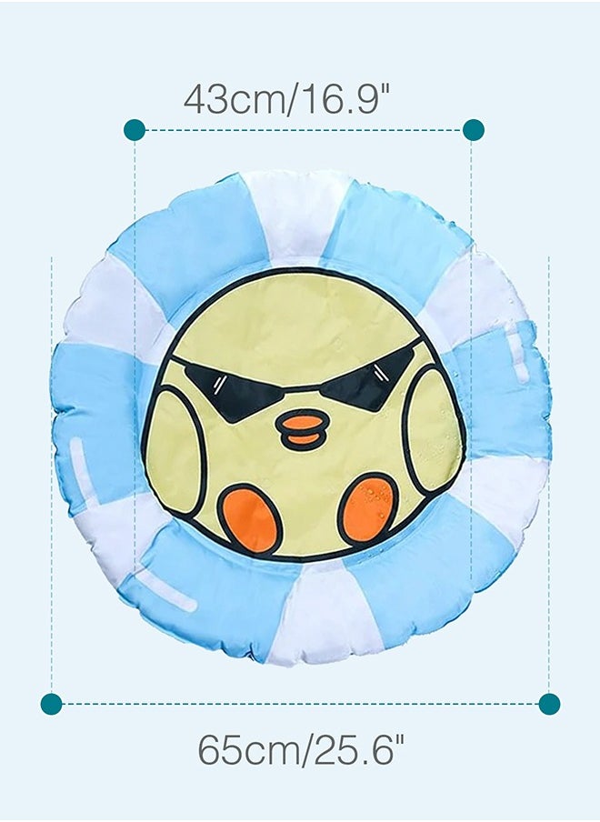 LOYAL RAIN LOYAL RAIN Cartoon Pet Cooling Mat for Cats and Dogs, Cushion Pad Summer Cool Down Comfortable Soft for Pets (Blue)  - Image 4