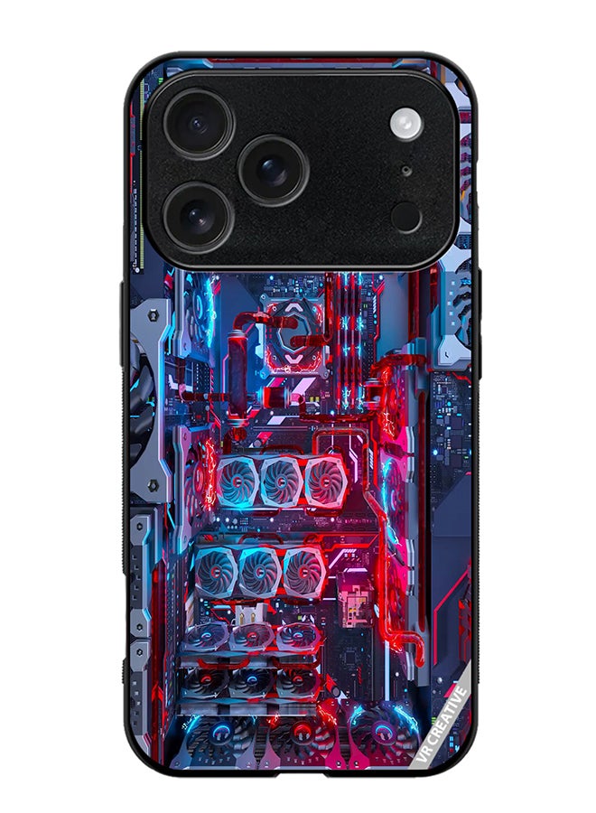 Protective Case Cover For Apple iPhone 17 Pro Max Cpu Board Design Multicolour