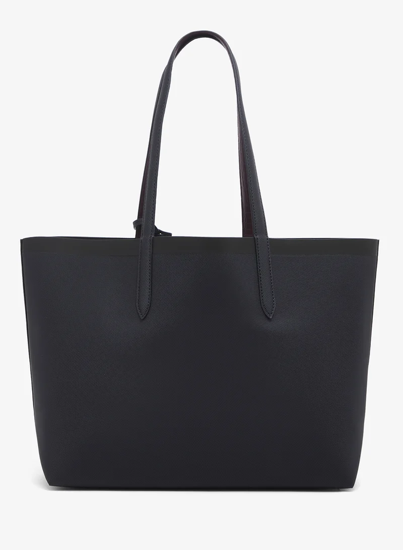 LACOSTE Logo Tote Bag with Clutch