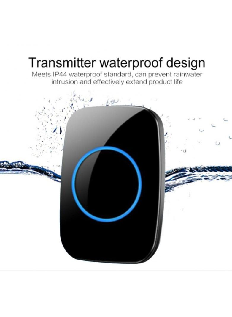 AROAQ Wireless Doorbell Outdoor Doorbell Home Wireless Ring Doorbell Waterproof with Smart Button - Image 5
