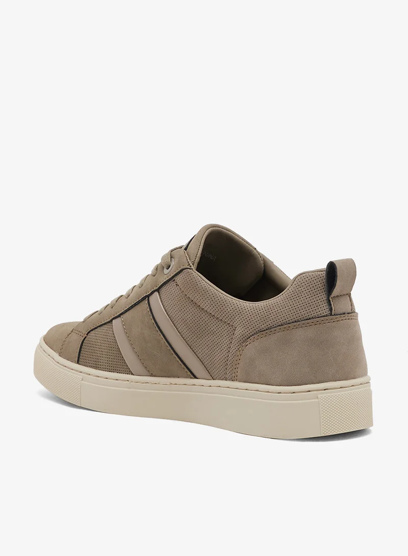 Robert Wood Perforation Detail Casual Sneakers