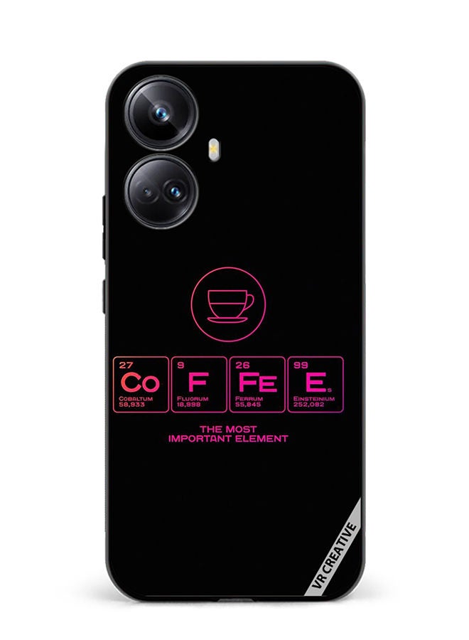 VR CREATIVE Protective Case Cover For Realme 10 Pro Plus Coffee Design Multicolour - Image 1