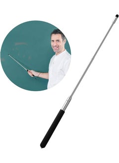 erorex Teachers Pointer Stick Telescopic Teaching Pointer Retractable Classroom Whiteboard Pointer Extendable For Teachers Guides Coach With A Lanyard And Felt Head Extends To 39.4 Inch  - Image 1