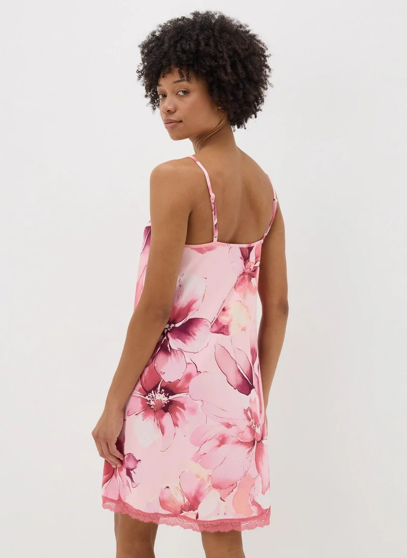 Matalan Pink Floral Chemise Nightie