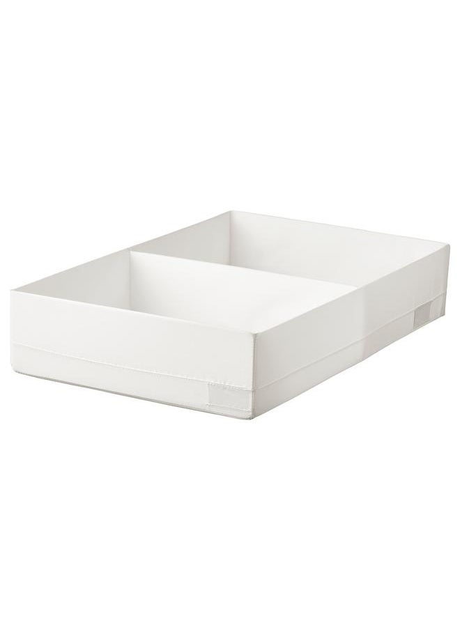Generic Box with compartments, white, 34x51x10 cm  - Image 1