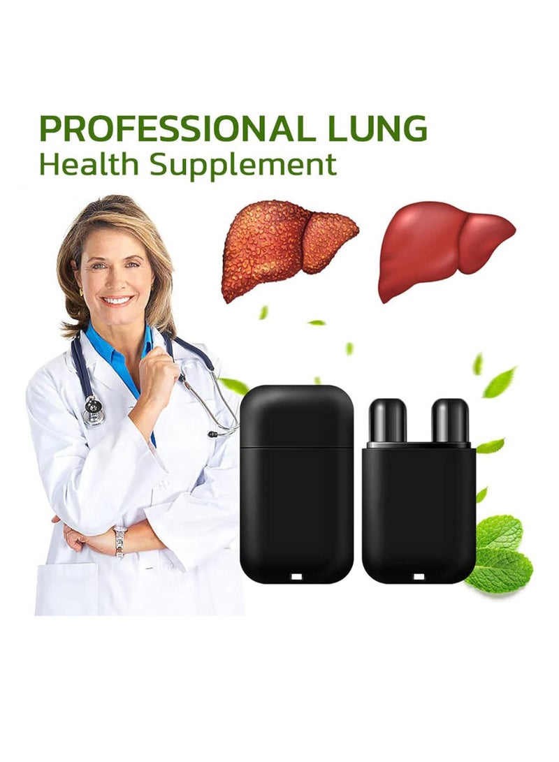2Pcs Nasal Inhaler, Refreshing Vapor Sticks, Aromatherapy Inhaler, Minty Refreshing Vapor Rub, Eases Fatigue, Prevents Sleepiness in Class, and Makes Driving More Energetic, Portable, On-The-Go - Image 5