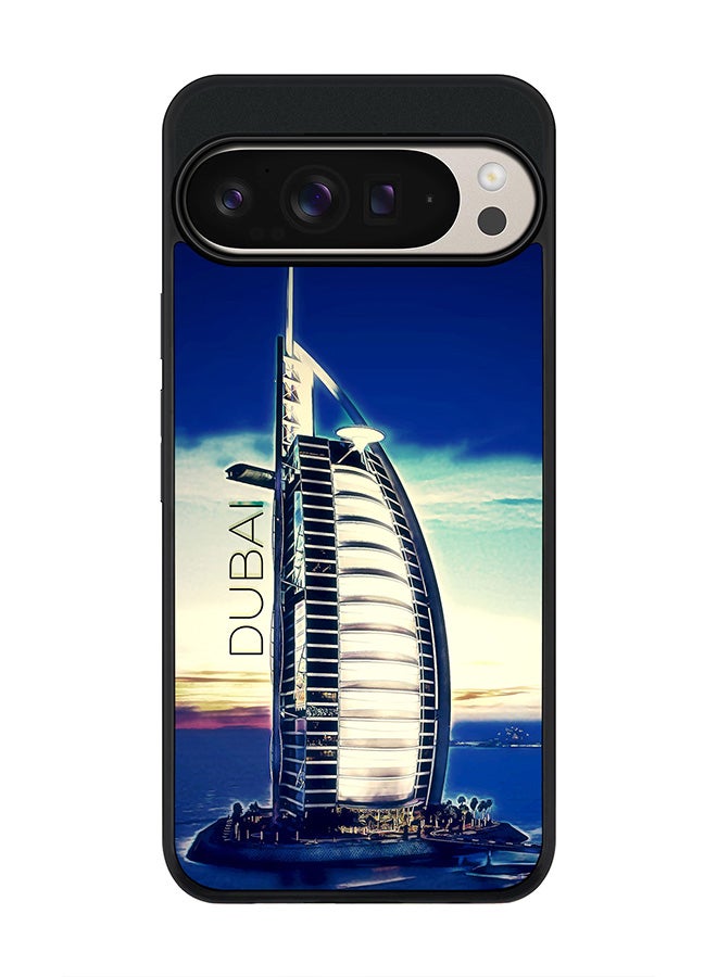Stylizedd For Google Pixel 9 Pro XL Case,Slim fit Camera Protection, Shockproof Thin Phone cover - Burj Al Arab - Dubai - Image 1
