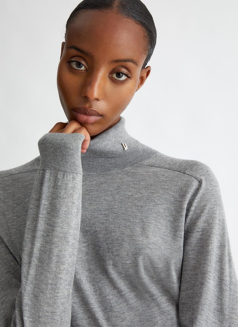 Liu Jo Cotton and cashmere polo-neck - Image 3