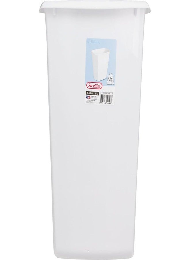 Sterilite 5.5 Gal. Rectangular Wastebasket - 1 Each - Image 2
