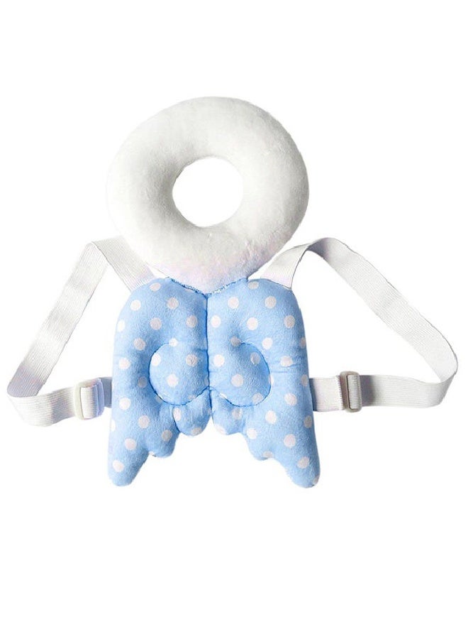 AROAQ Butterfly Shaped Baby Head Protection Pad with Safety Straps – Cotton Cushion for Toddlers Learning to Walk (4–18 Months) - Image 1