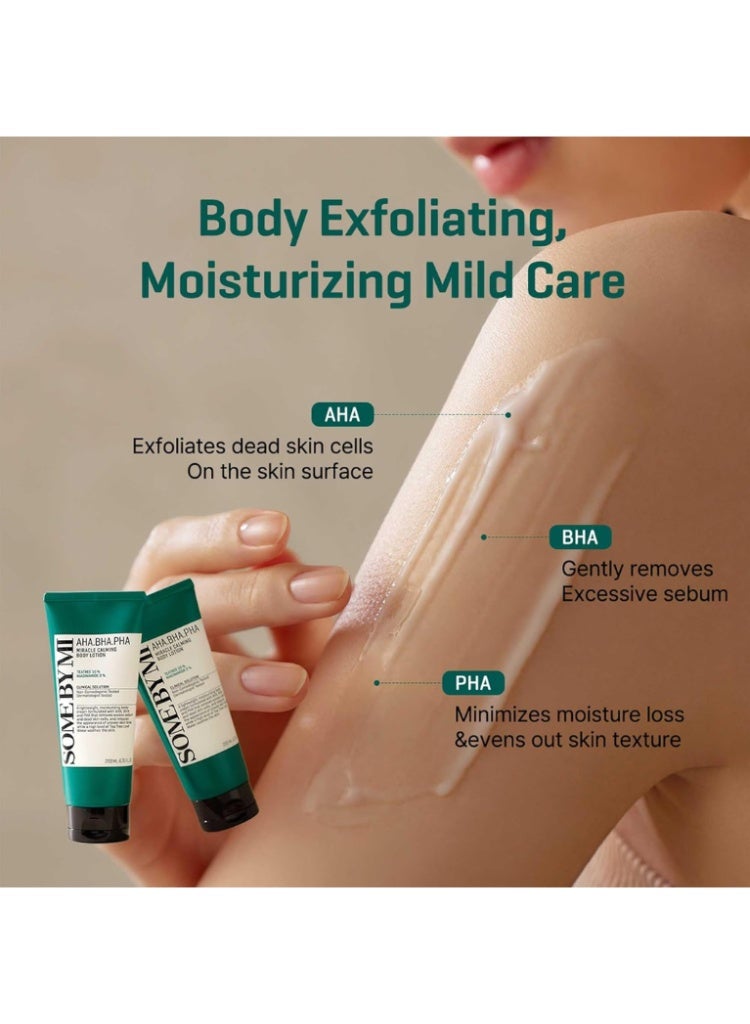 Some By Mi AHA BHA PHA Miracle Calming Body Lotion 200ml – Soothing & Hydrating Body Lotion for Acne-Prone Skin 200mlml - Image 4