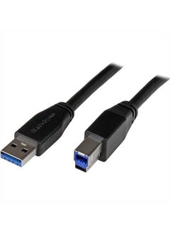 30ft USB 3.0 USB-A to USB-B Cable - M/M - Active - USB Type-A to USB Type-B Cable - USB 3.1 Gen 1 (5 Gbps) Cable (USB3SAB10M)