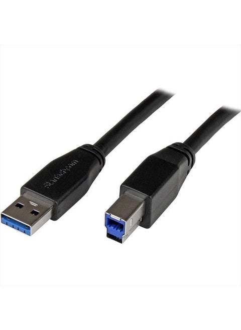 30ft USB 3.0 USB-A to USB-B Cable - M/M - Active - USB Type-A to USB Type-B Cable - USB 3.1 Gen 1 (5 Gbps) Cable (USB3SAB10M)