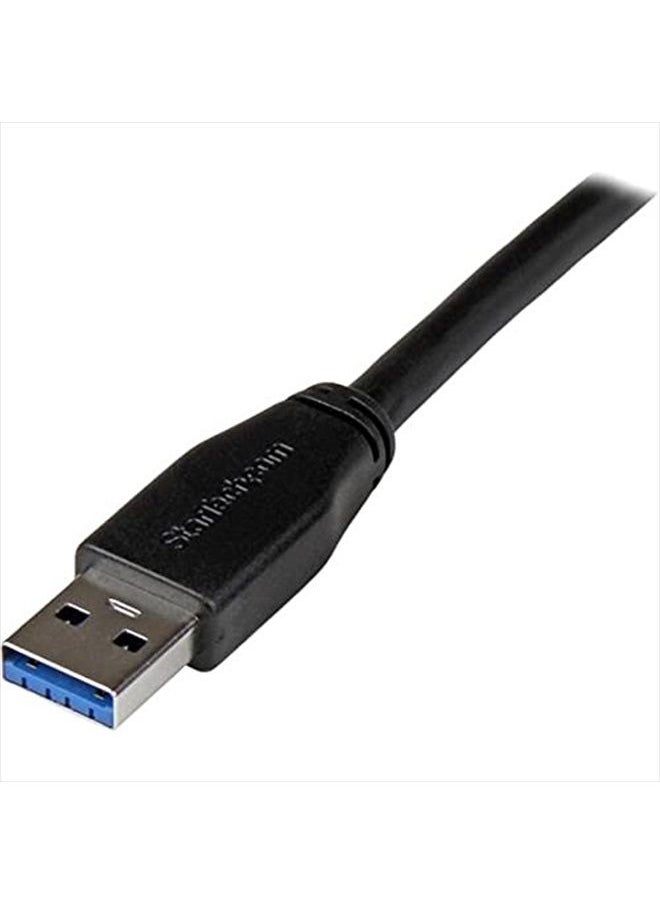 Startech.com - 30ft USB 3.0 USB-A to USB-B Cable - M/M - Active - USB Type-A to USB Type-B Cable - USB 3.1 Gen 1 (5 Gbps) Cable (USB3SAB10M) - Image 1