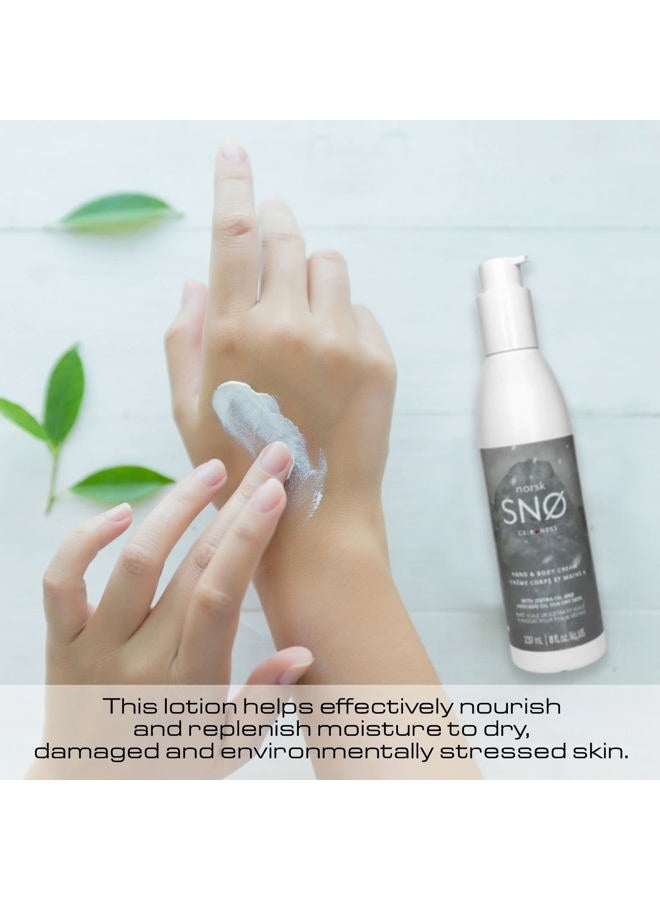 Geir Ness NORSK SNØ Hand & Body Cream - Dry Skin Lotion - Single Use Deep Moisturizer with Essential Oils - Image 3