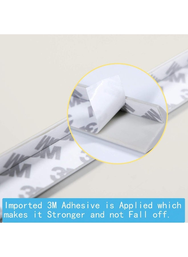 Miracle Miracle Wall Corner Protector, Safety Baby Proofing Corner Cushion Table Edge Strip Protective Guard Table Corner Edge Furniture Protectors with Double Side Tape - Image 3