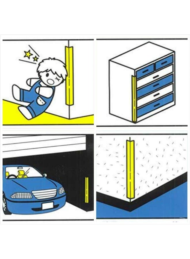 Miracle Miracle Wall Corner Protector, Safety Baby Proofing Corner Cushion Table Edge Strip Protective Guard Table Corner Edge Furniture Protectors with Double Side Tape - Image 5