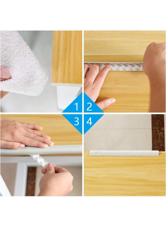 Miracle Miracle Wall Corner Protector, Safety Baby Proofing Corner Cushion Table Edge Strip Protective Guard Table Corner Edge Furniture Protectors with Double Side Tape - Image 4