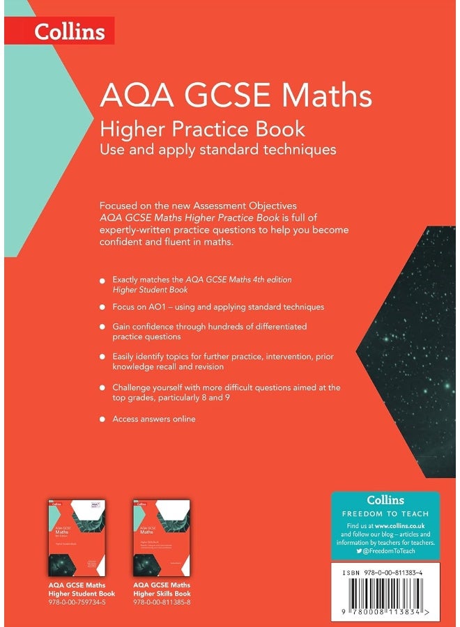 GCSE Maths AQA Higher Practice Book (Collins Gcse Maths) - Image 2