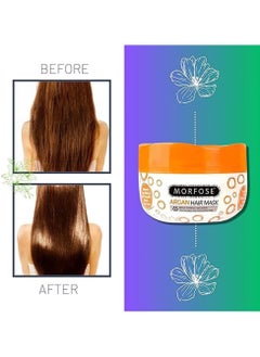 MORFOSE Morfose Argan Oil Hair Mask - Intense Repair & Hydration (250ml)  - Image 2