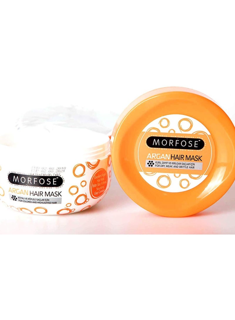 مورفوز قناع مورفوس للشعر بزيت الأرجان - إصلاح وترطيب مكثف (250 مل) - Image 3
