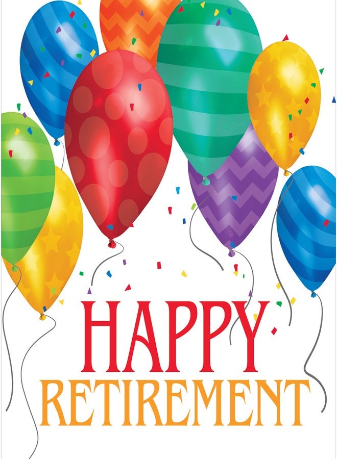 Creative Converting Retirement Multicolor Balloon Blast Luncheon Napkins - 16pcs - Image 1