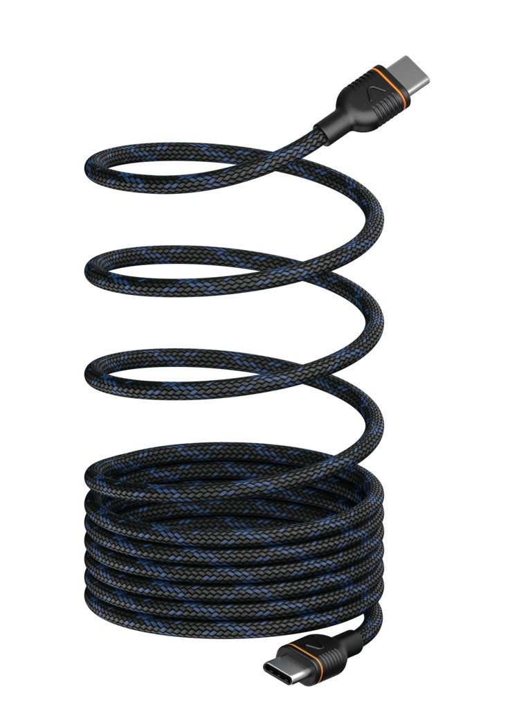 UNISYNK Magnetic USB-C to USB-C Cable 240W 1m - Fast Charging and Data Transfer Magnetic Type-C to Type-C Cable, 5A High-Speed Charging, Compatible with MacBook Pro, iPad Pro, Samsung Galaxy, Google Pixel, Nintendo Switch - Image 1