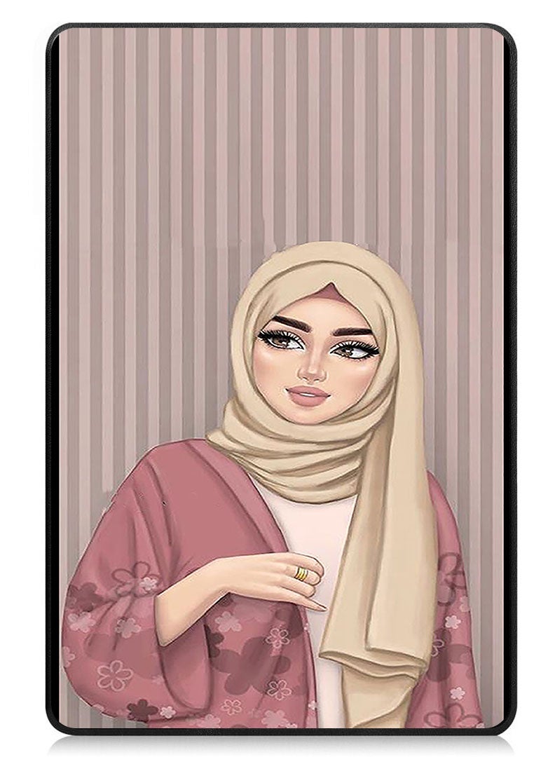 Theodor Protective Flip Case For Samsung Galaxy Tab A9 Plus With Trifold Stand Auto Wake Sleep Shockproof Cover Hijab Girl 1 - Image 1
