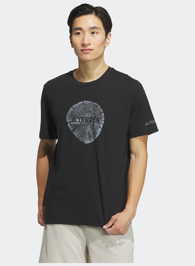 Adidas Big Logo Short Sleeve Polygiene 180 GSM T-Shirt - Image 1