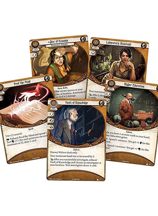 Fantasy Flight Games Arkham Horror The Card Game Harvey Walters Starter Deck ; Horror Game ; Mystery Game ; Cooperative Card Game ; Ages 14+ ; 12 Players ; Average Playtime 12 Hours ; Made By  - Image 3