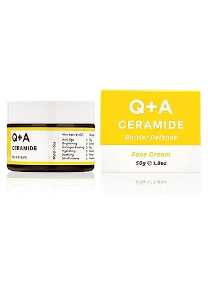 Q+A Ceramide Cream To Restore The Skin And Restore Its Freshness By Stimulating Collagen Production - 50 ml - Image 3