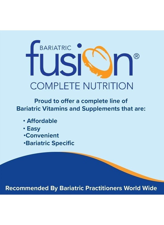 Bariatric Fusion - Calcium Citrate & Energy Soft Chew Bariatric Vitamin | Caramel Flavored | Sugar Free | Bariatric Surgery Patients Including Gastric Bypass and Sleeve Gastrectomy | 60 Count - Image 1