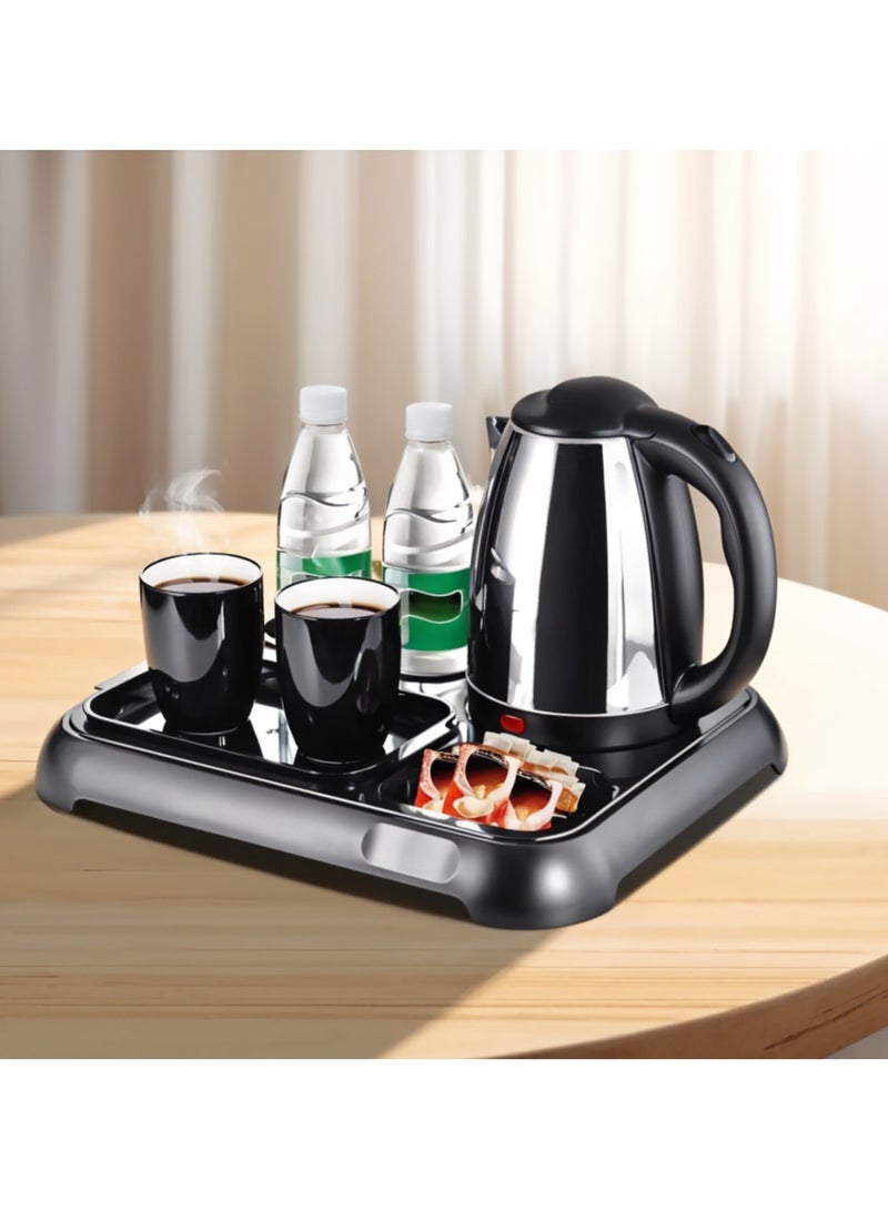 NEEHOON Water Kettle Set With 2 Cups And Base 1.8 Liters - Image 2