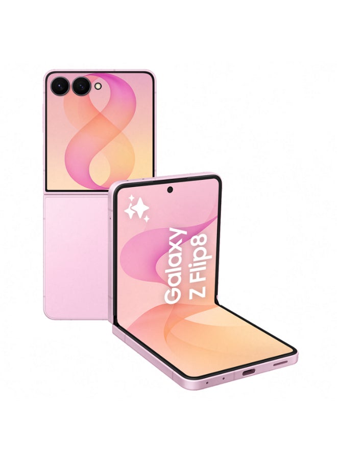 Samsung Galaxy Z Flip 8 Dual SIM Pink 12GB RAM 256GB 5G - International Version - Image 1