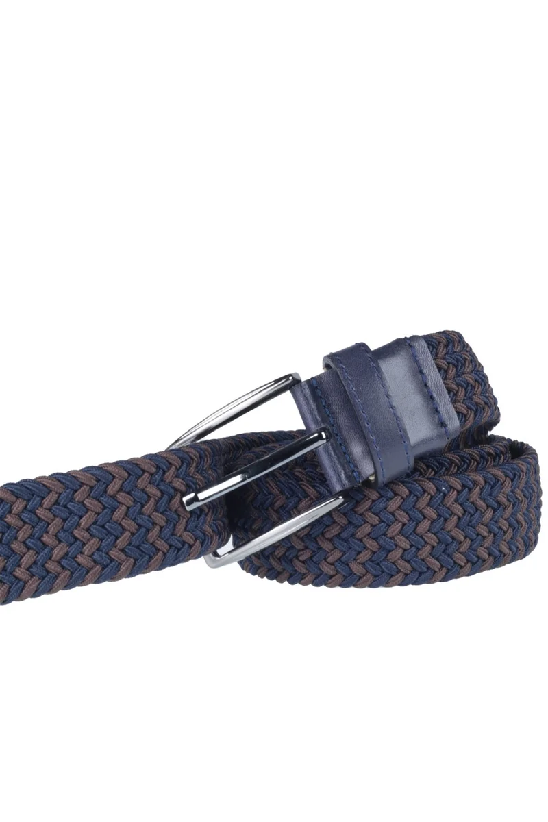 ديريبوند Woven Braided Men's Belt with Elastic, Stretch Features