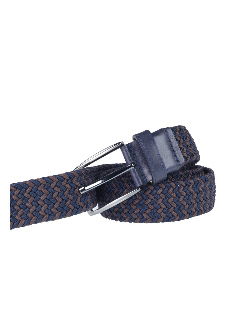 Deribond - Woven Braided Men's Belt with Elastic, Stretch Features - Image 1