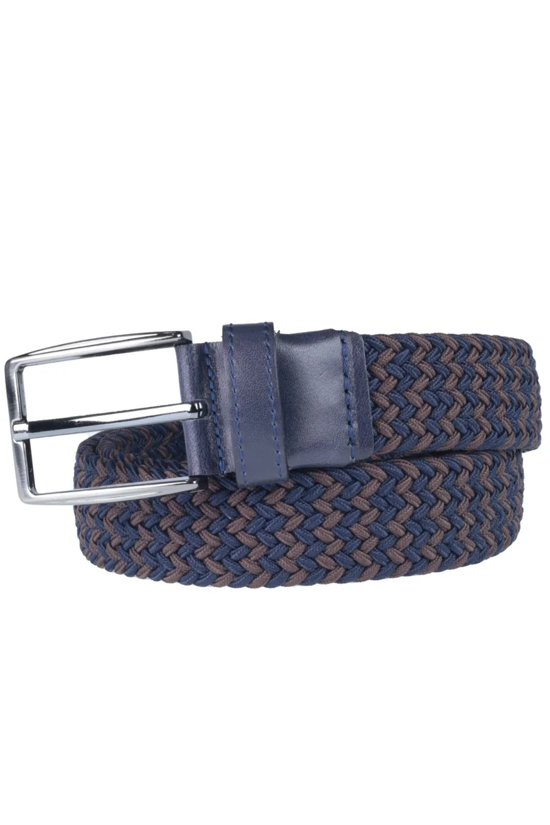 ديريبوند Woven Braided Men's Belt with Elastic, Stretch Features