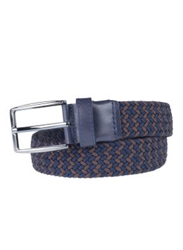 Deribond Woven Braided Men's Belt with Elastic, Stretch Features  - Image 4