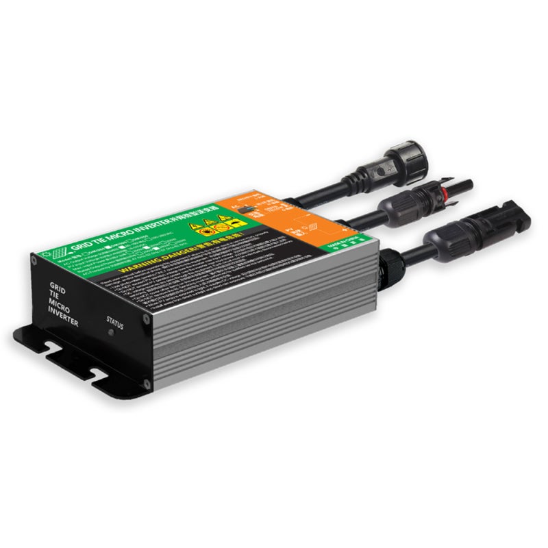 Sinewave Grid-connected Inverter Solar Power Micro Inverter Intelligent Maximum Power Point Tracking Sine-Waves Output Inverter with Solar Panel Plug and Plays - Image 1