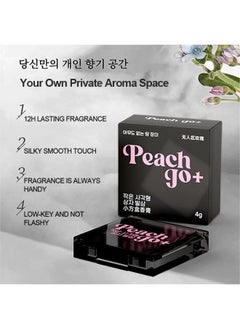 بوداير عطر صلب مرهم عطر متلطيخ محمول خفيف الوزن ، وردة أرض المحرمة 4 جرام  - Image 2