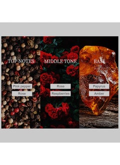 بوداير عطر صلب مرهم عطر متلطيخ محمول خفيف الوزن ، وردة أرض المحرمة 4 جرام  - Image 3