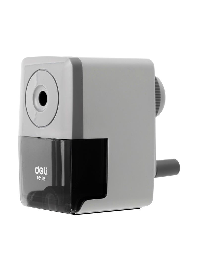 Deli E0616B Auto-Feed Rotary Pencil Sharpener 1 piece, Smooth Sharpening, Avoid Lead Breaking, Graphite Pencil Compatible (90x102x54mm, 蠁8mm) - Image 3